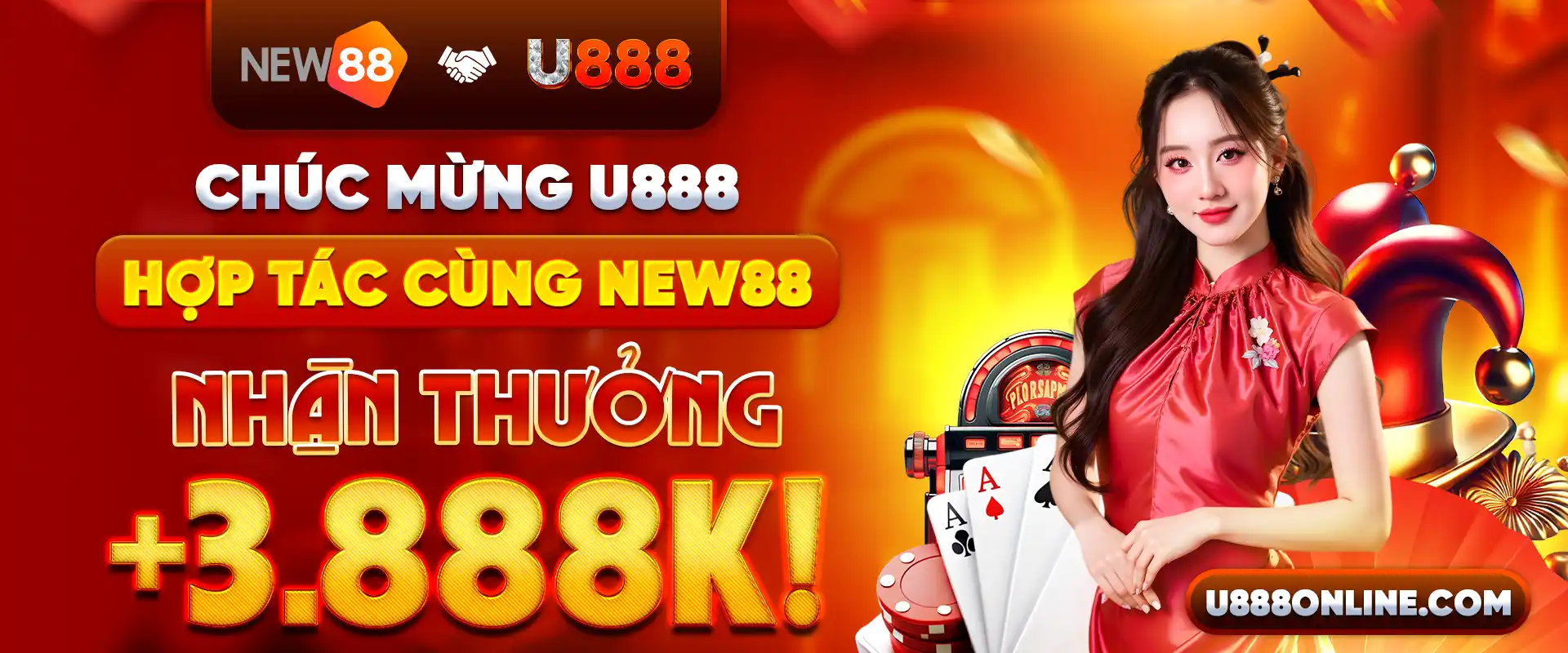 u888 hợp tác cùng new88