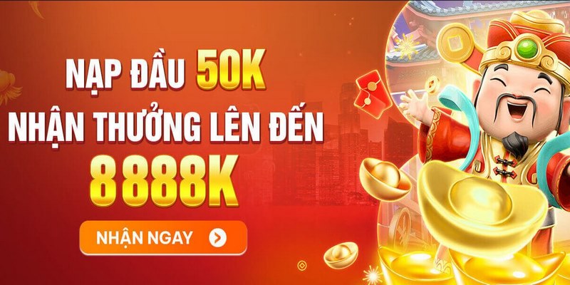 Ưu đãi U888 cho hội viên thực hiện thành công nạp đầu