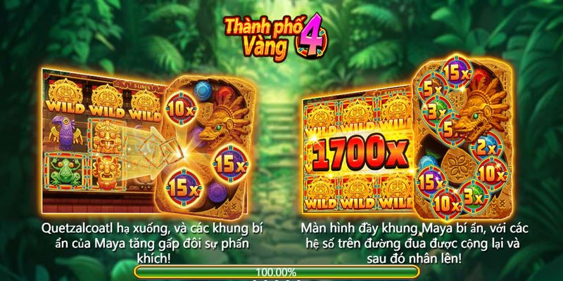 Cá cược đỉnh cao cùng game Thành phố vàng 4 tại nổ hũ U888