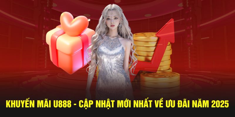 U888 thường xuyên tung ra các chính sách ưu đãi khủng mỗi ngày